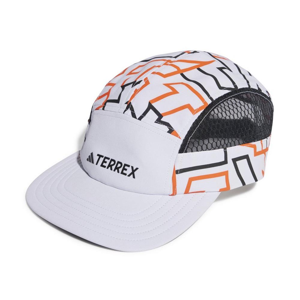 Adidas Terrex 5-Panel Graphic Cap - White/ Black