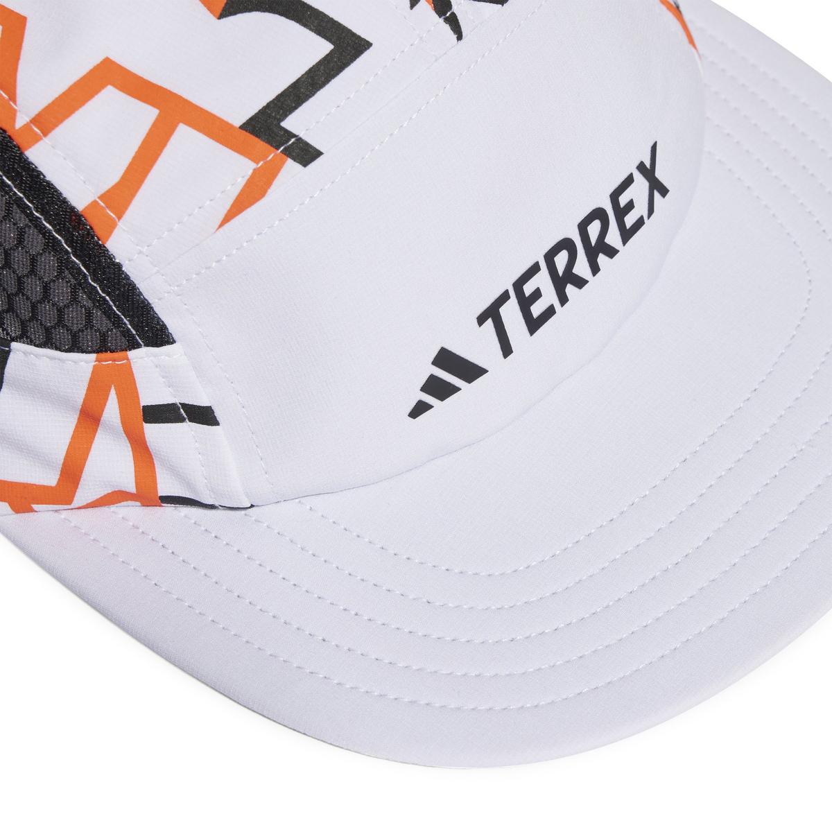 Adidas Terrex 5-Panel Graphic Cap - White/ Black