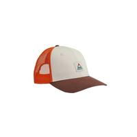  Unisex Heritage Mesh Snapback Cap - Brown