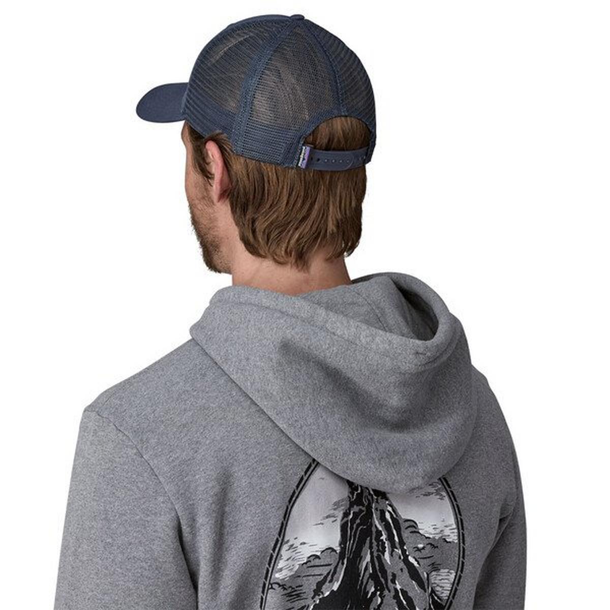 Patagonia Unisex P6 Logo LoPro Trucker Hat - Navy