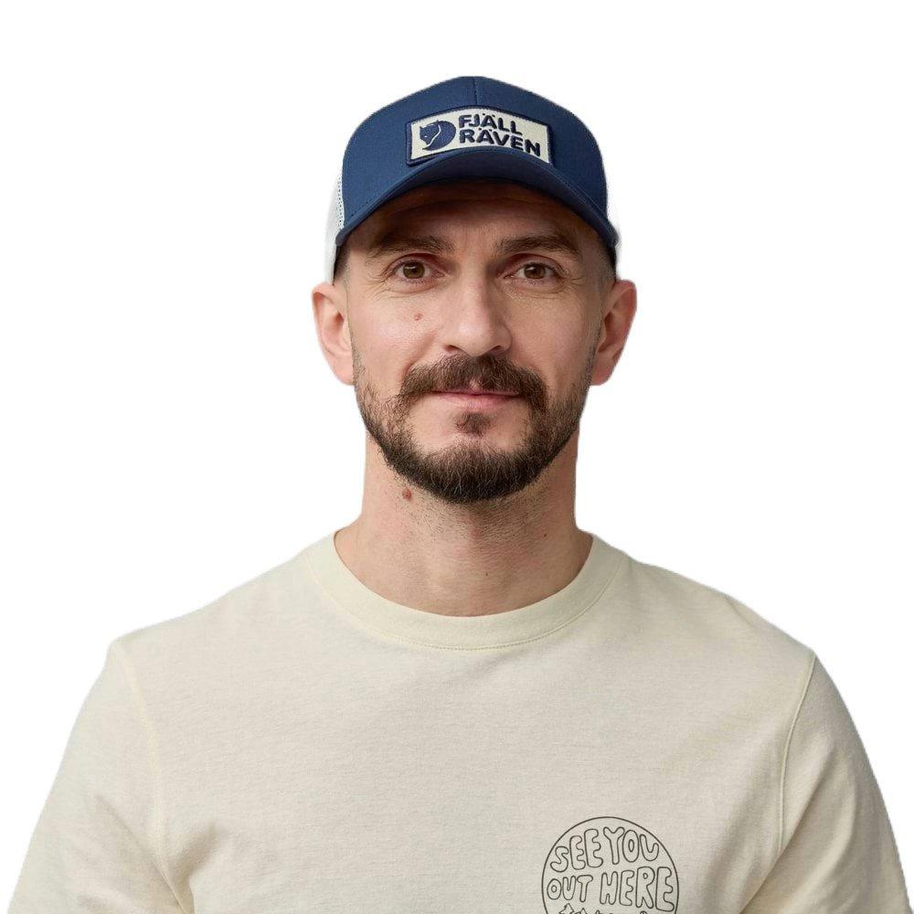 Fjallraven Men's Langtradarkeps Cap - Navy