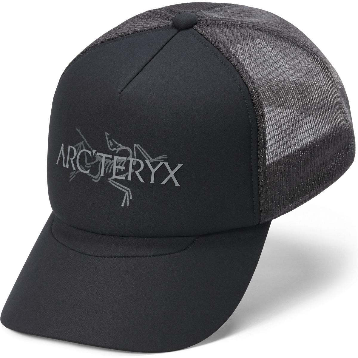 Arc'teryx Unisex Bird Word Trucker Hat - Black/Cloud