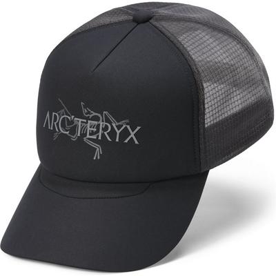 Arc'teryx Unisex Bird Word Trucker Hat - Black/Cloud