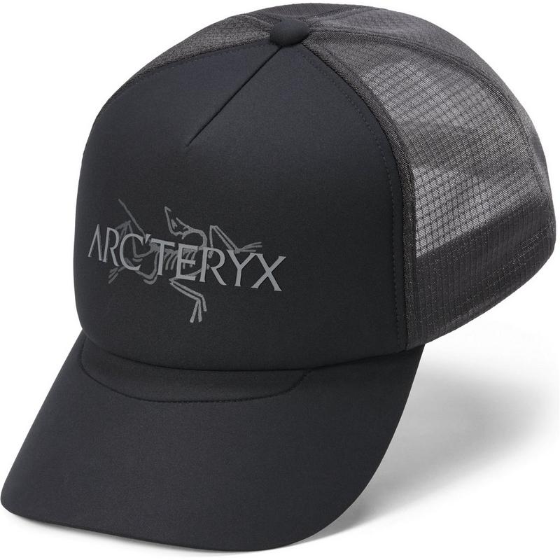 Unisex Bird Word Trucker Hat - Black/Cloud