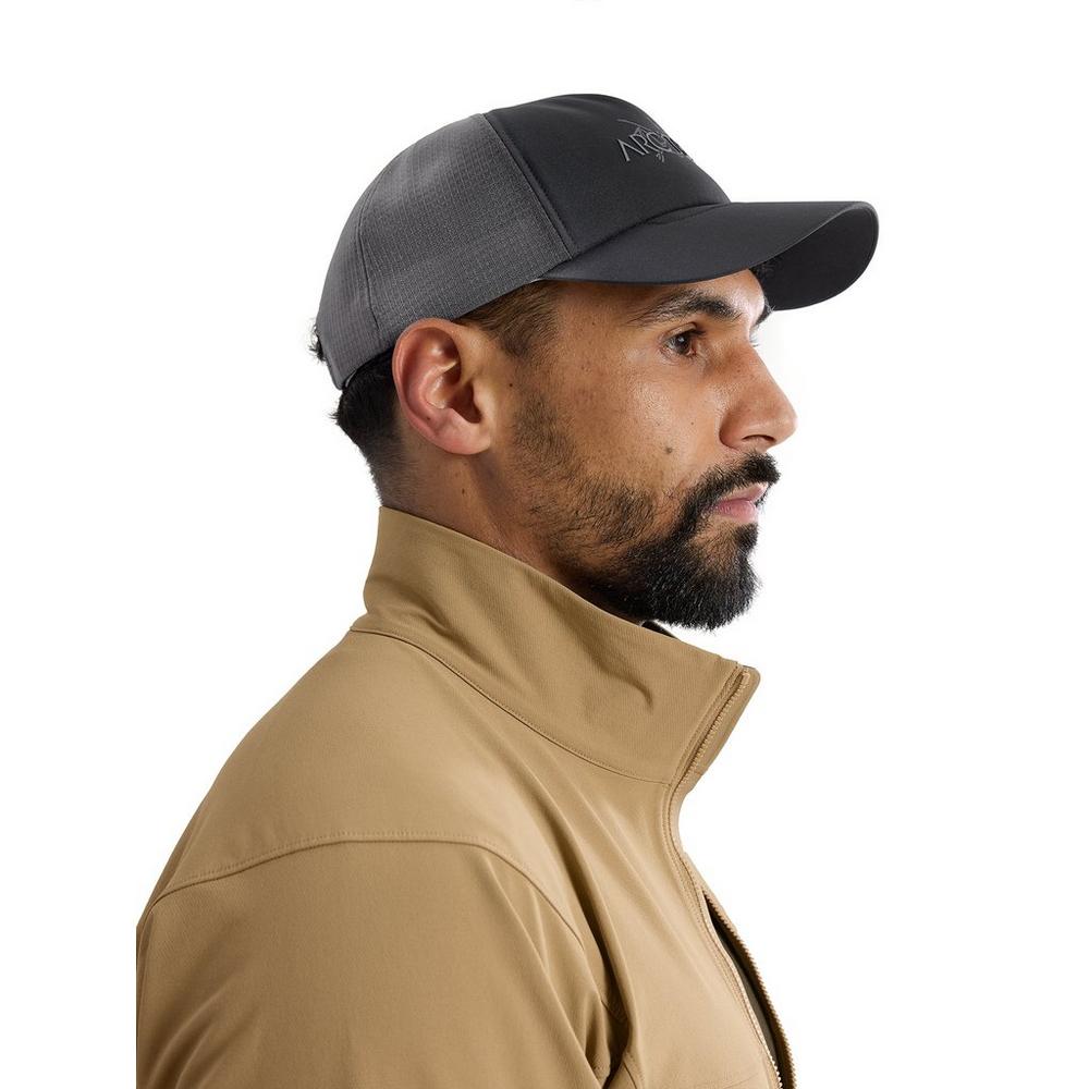 Arc'teryx Unisex Bird Word Trucker Hat - Black/Cloud
