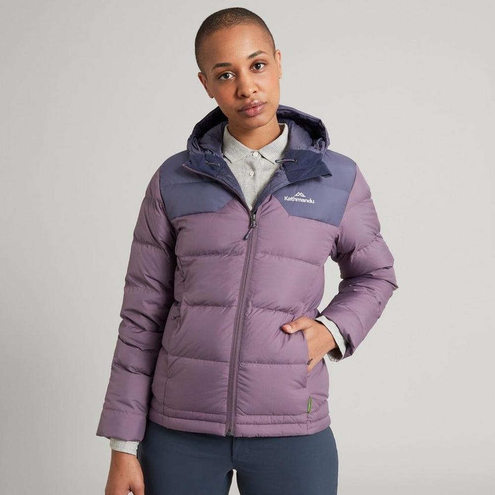 Epiq women's hooded store down jacket kathmandu