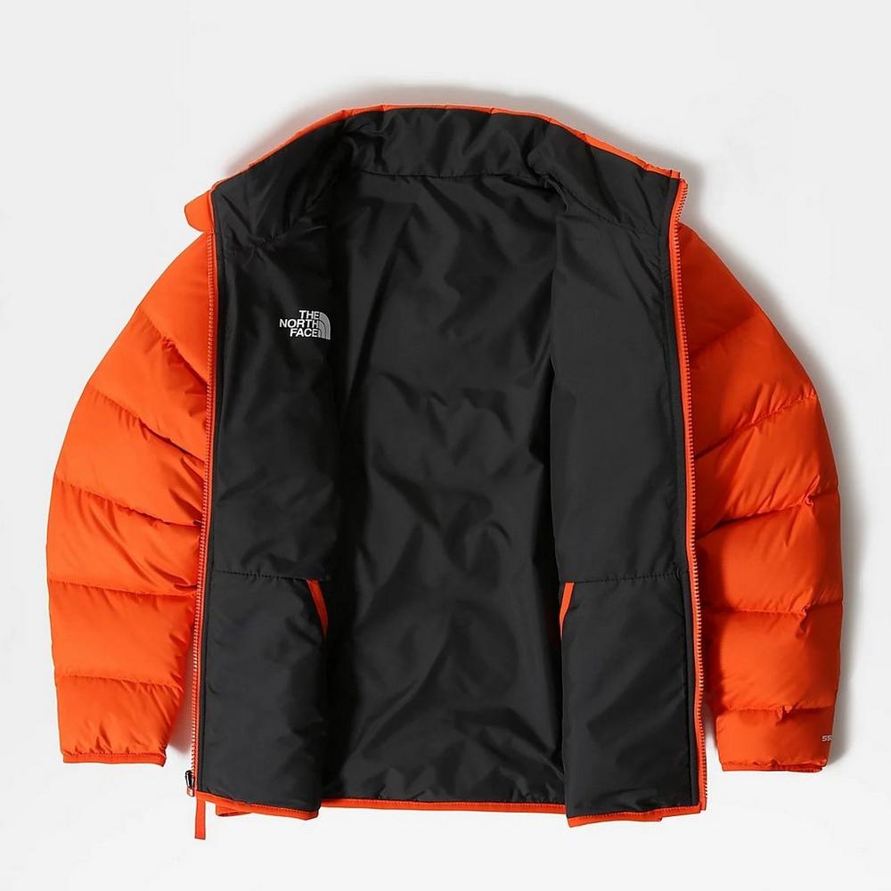 The North Face Kids Reversible Andes Jacket - Red Orange