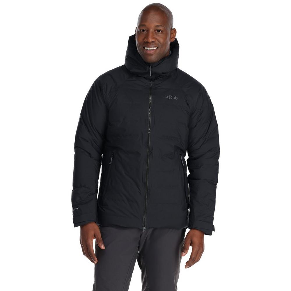 Rab Men's Valiance Waterproof Down Jacket - Black