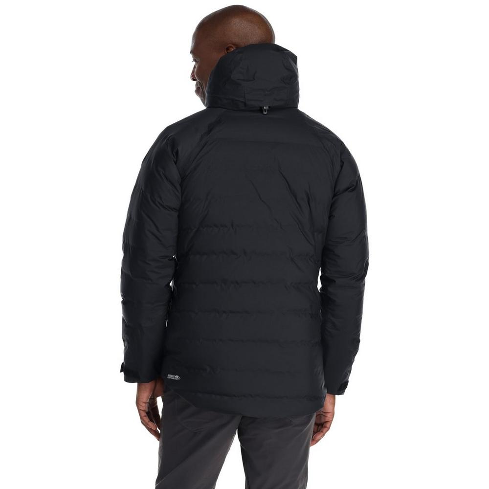 Rab Men's Valiance Waterproof Down Jacket - Black