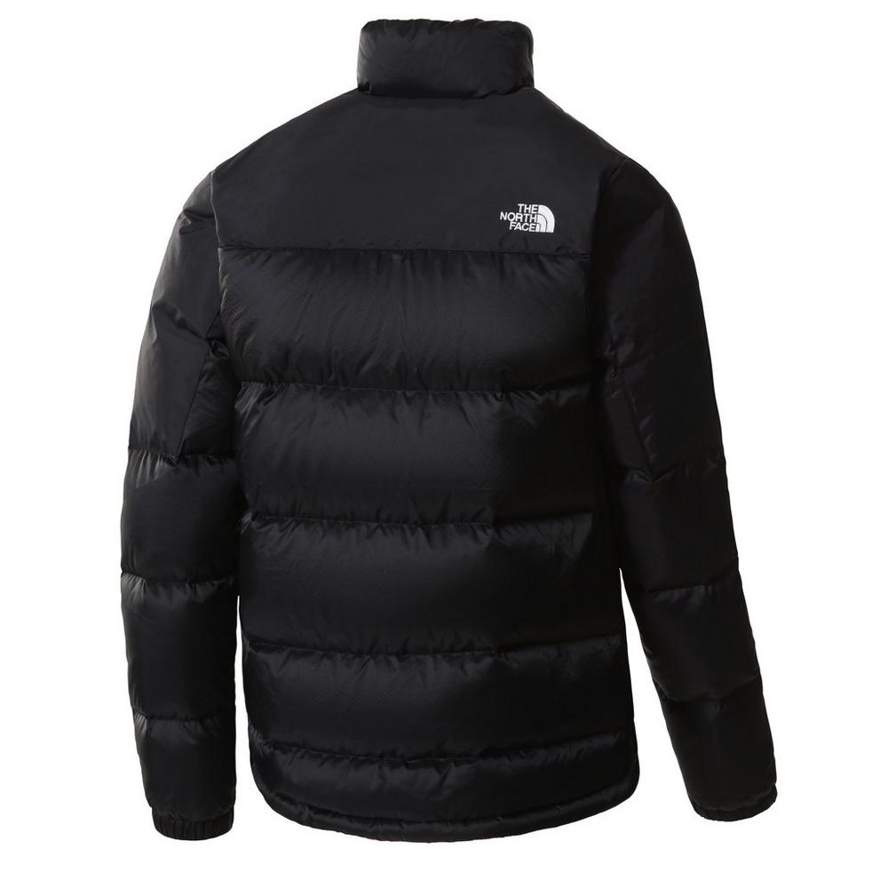 North face black hot sale down coat