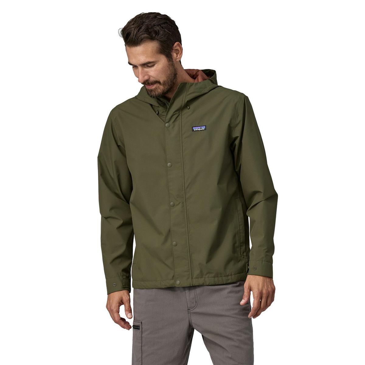Patagonia Men's Jackson Glacier Rain Jacket - Green