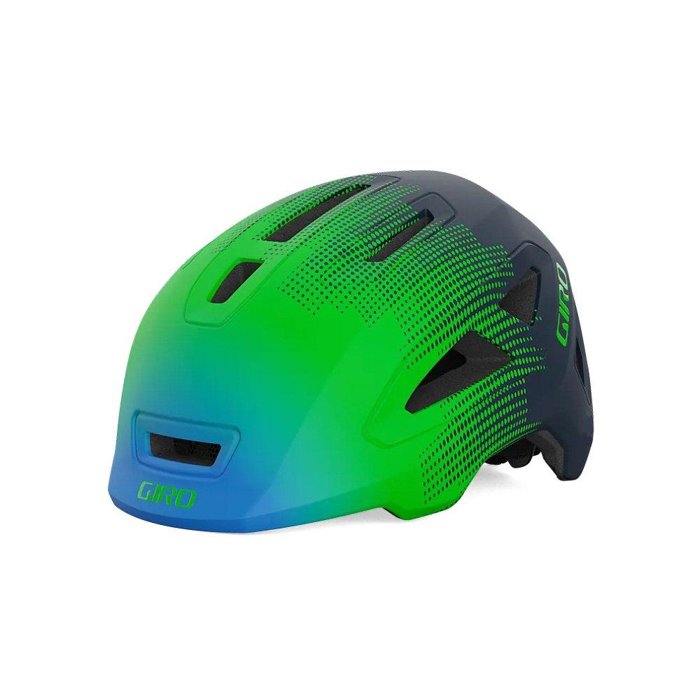Giro Kids' Scamp II Helmet - Green / Blue