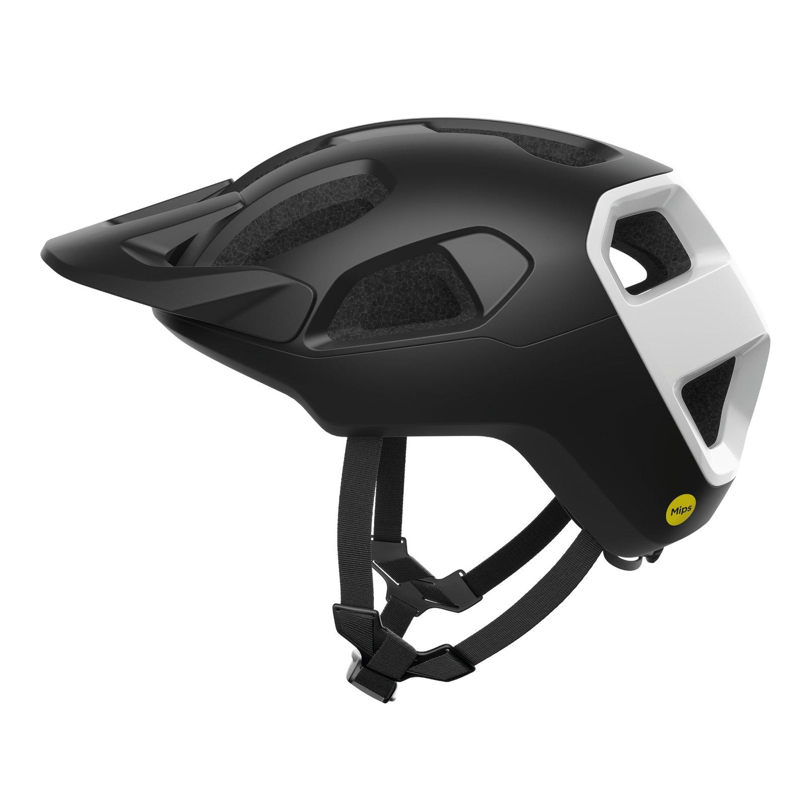 Poc Unisex Black Cularis Mips Mtb Helmet - / White - Large
