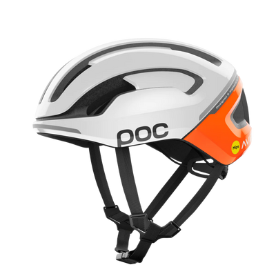 Poc Omne Air MIPS Road Helmet - White/Orange