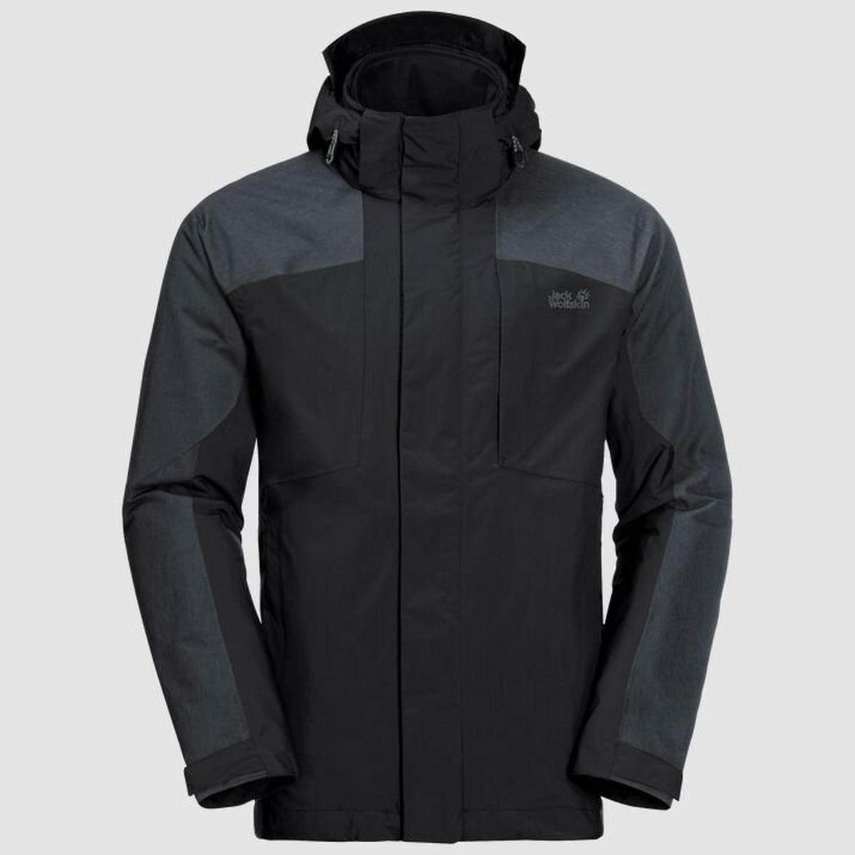 Jack Wolfskin Men's Viking Sky 3-in-1 Jacket - Black