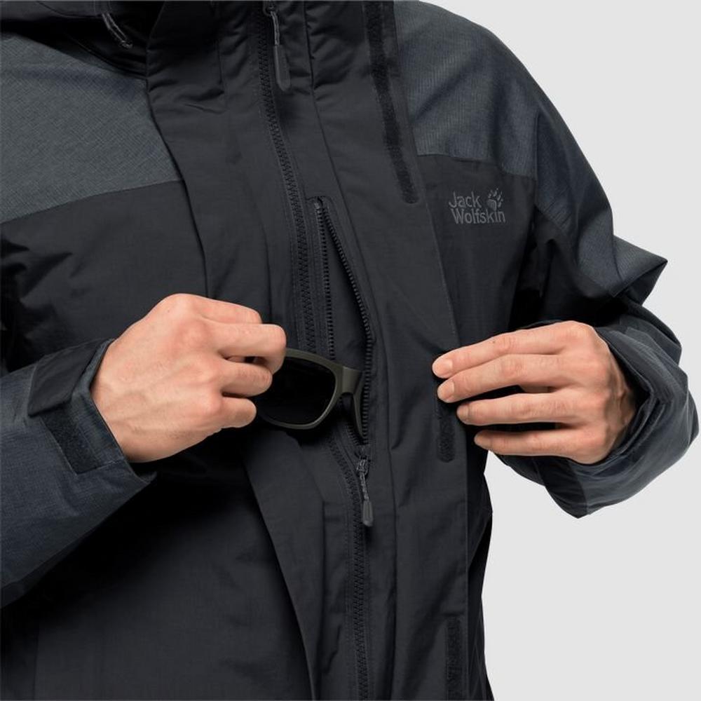 Jack wolfskin viking sky men's 3 in 1 waterproof jacket deals