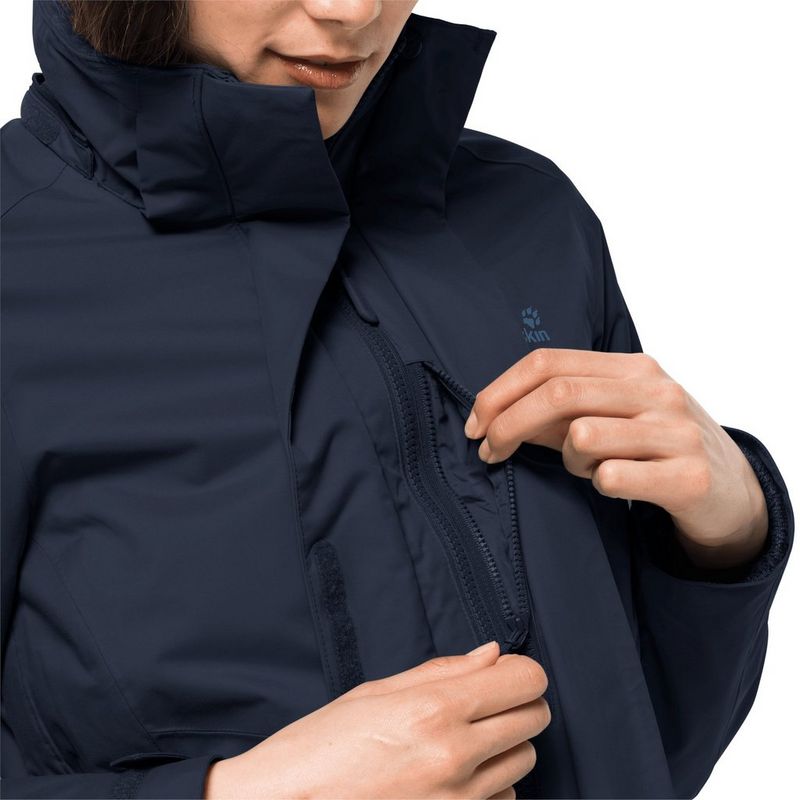 Women s Jack Wolfskin Arctic Ocean 3 in 1 Jacket Women s Waterproof Jackets Tiso UK