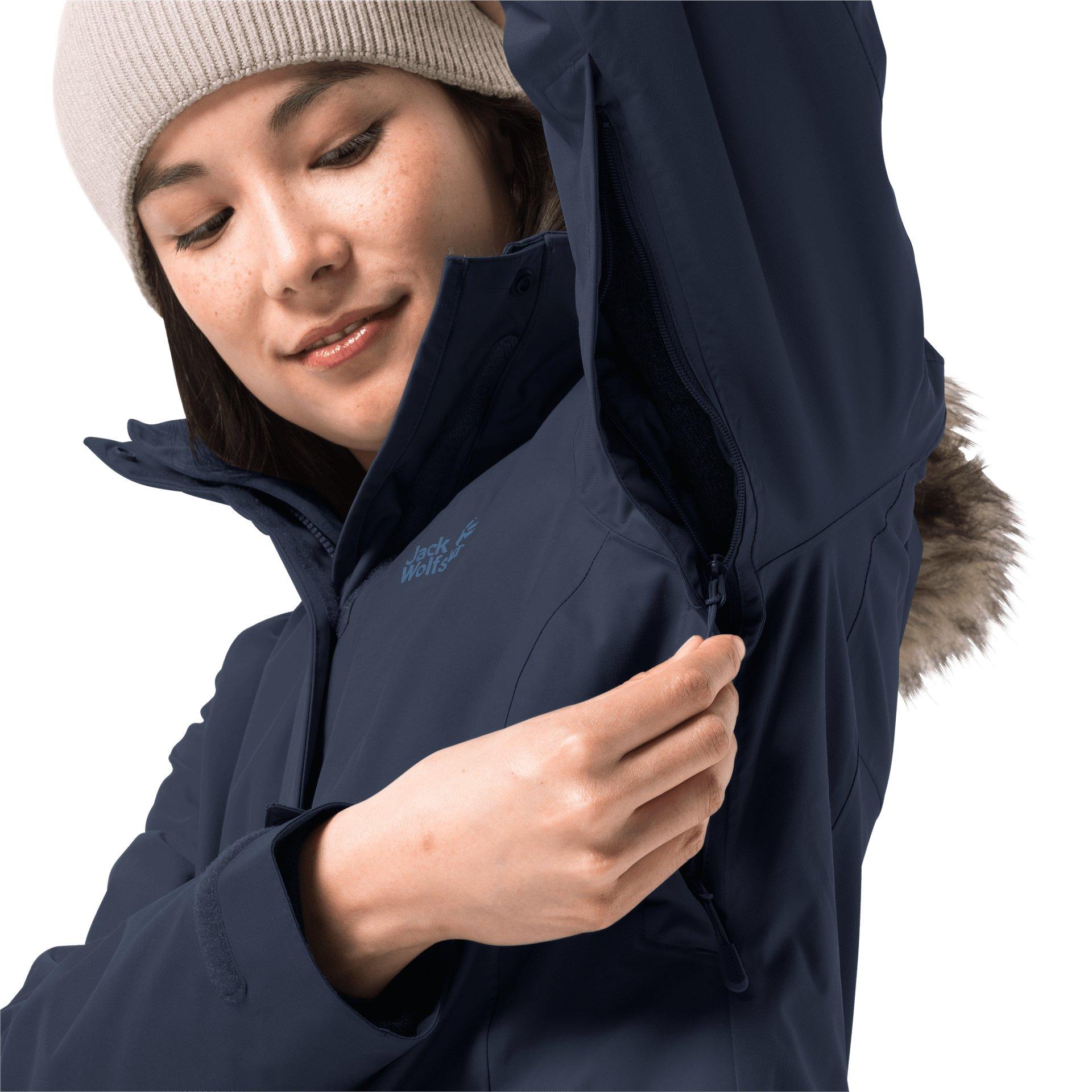 Jack wolfskin 3 outlet in 1 jacket womens