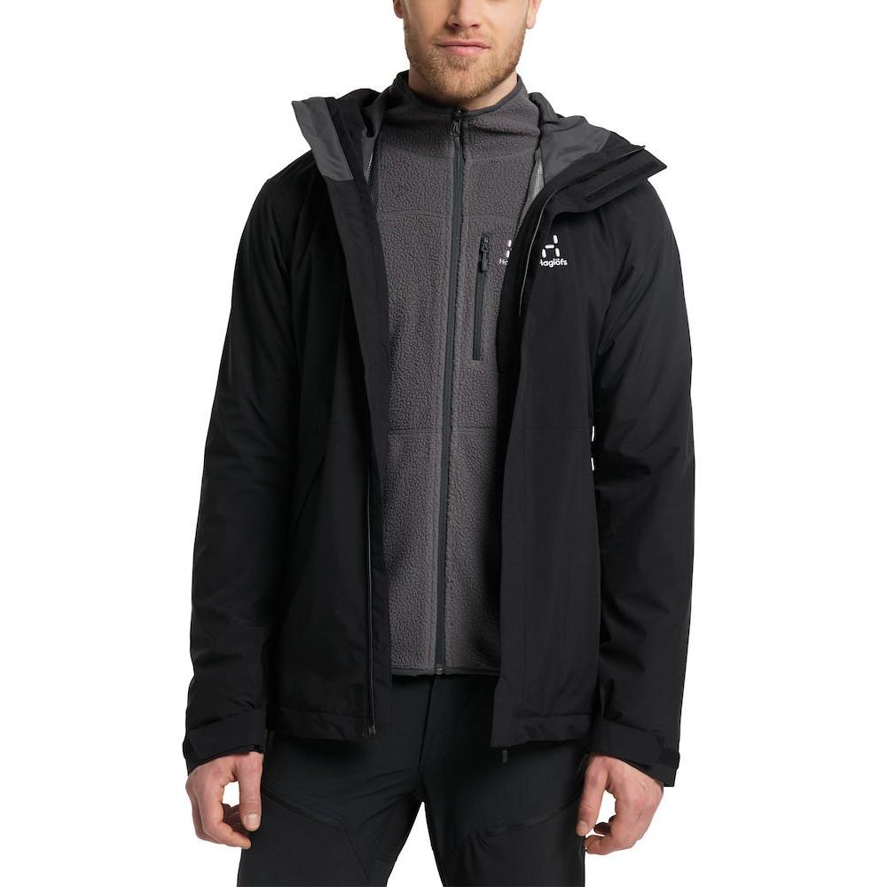 Men's Haglofs Stuga 3 in 1 Jacket | Insulated Waterproof Jackets