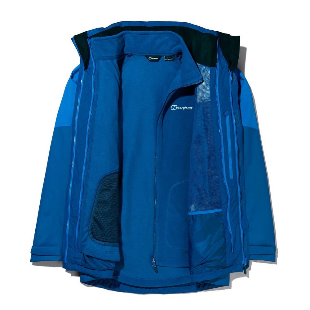 Berghaus Men s Arran 3In1 Jacket Blue