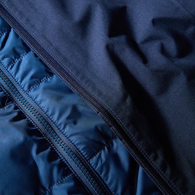 The North Face Women s Inlux Triclimate Jacket Blue Tiso