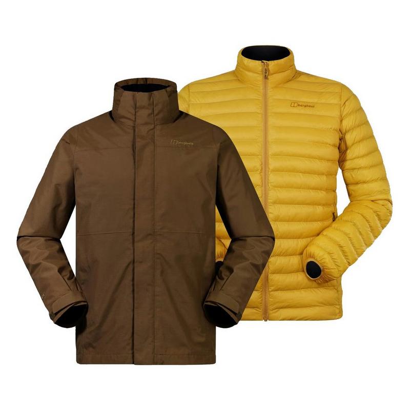 Men's Hillwalker 2.0 Gemini Waterproof 3-in-1 Jacket - Brown
