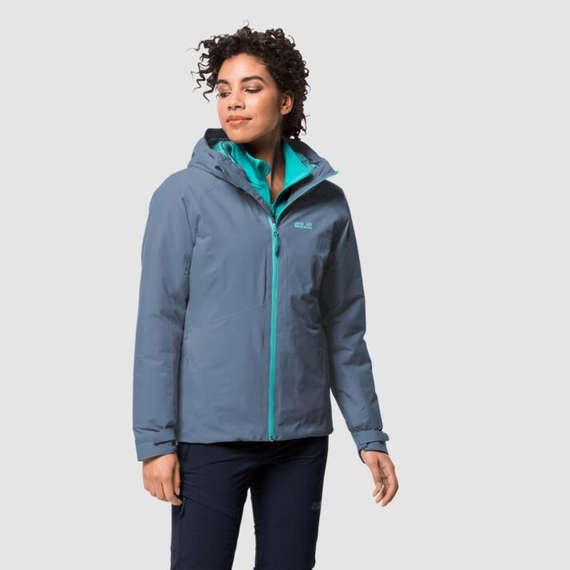 Women s Jack Wolfskin Argon Storm Jacket Insulated Waterproof Jackets Tiso UK