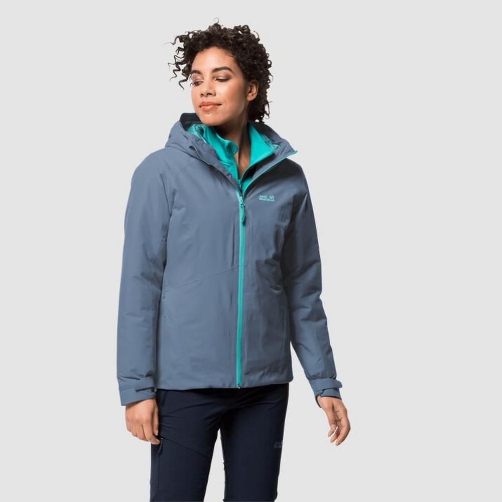 Jack Wolfskin Women's Argon Storm Jacket - Blue