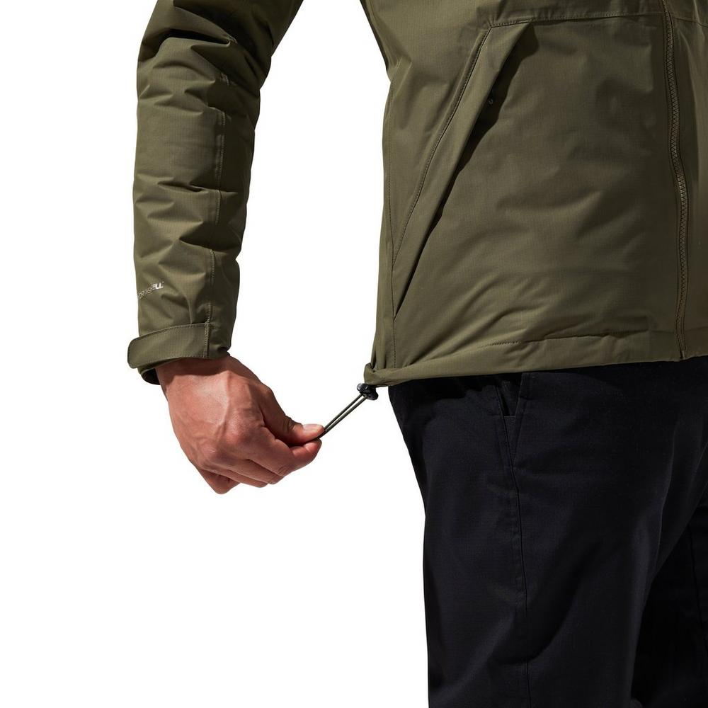 Berghaus Men's Deluge Insulated 2.0 Jacket - Olive Night