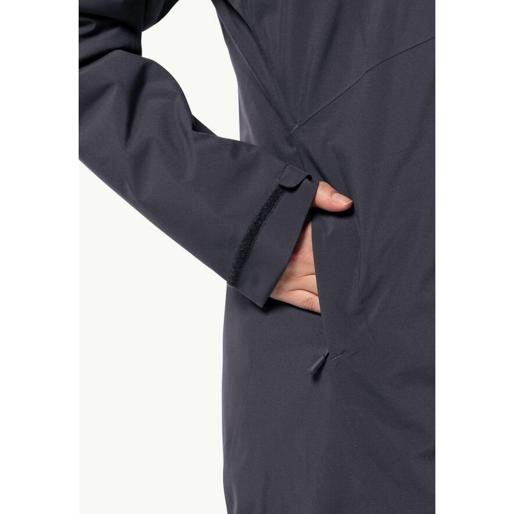 Jack Wolfskin Women's Heidelstein Insulated Jacket Grey Fisher