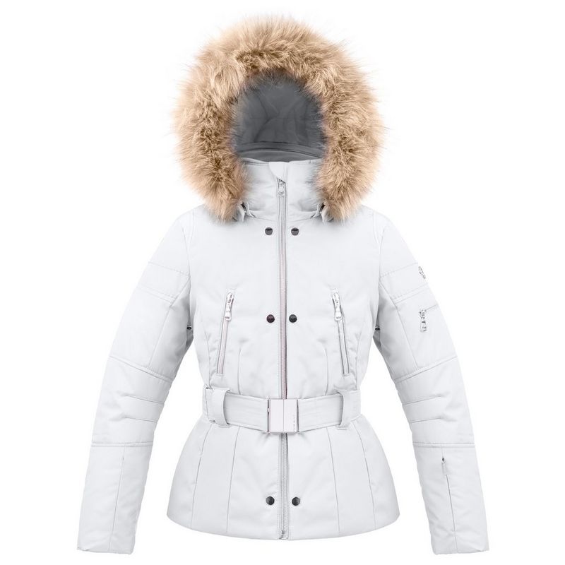 Girls Belted Ski Jacket Kids Ski Jackets Tiso