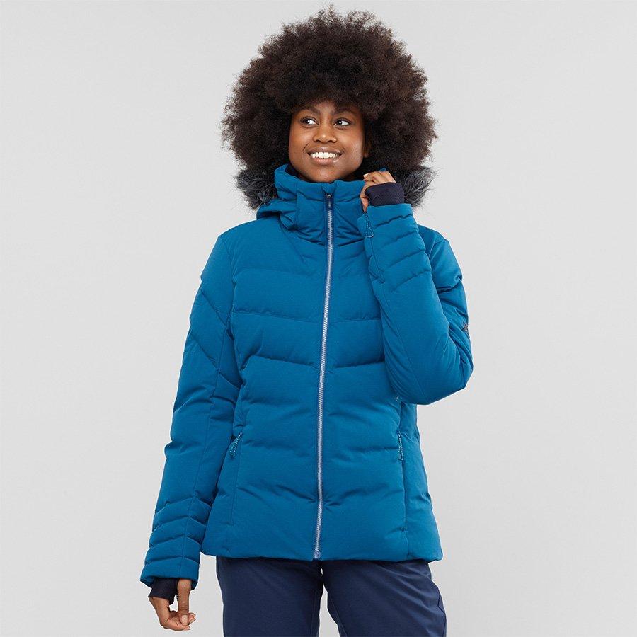 Salomon down store ski jacket