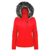  Women's Stretch Ski Jacket - Scarlet Red