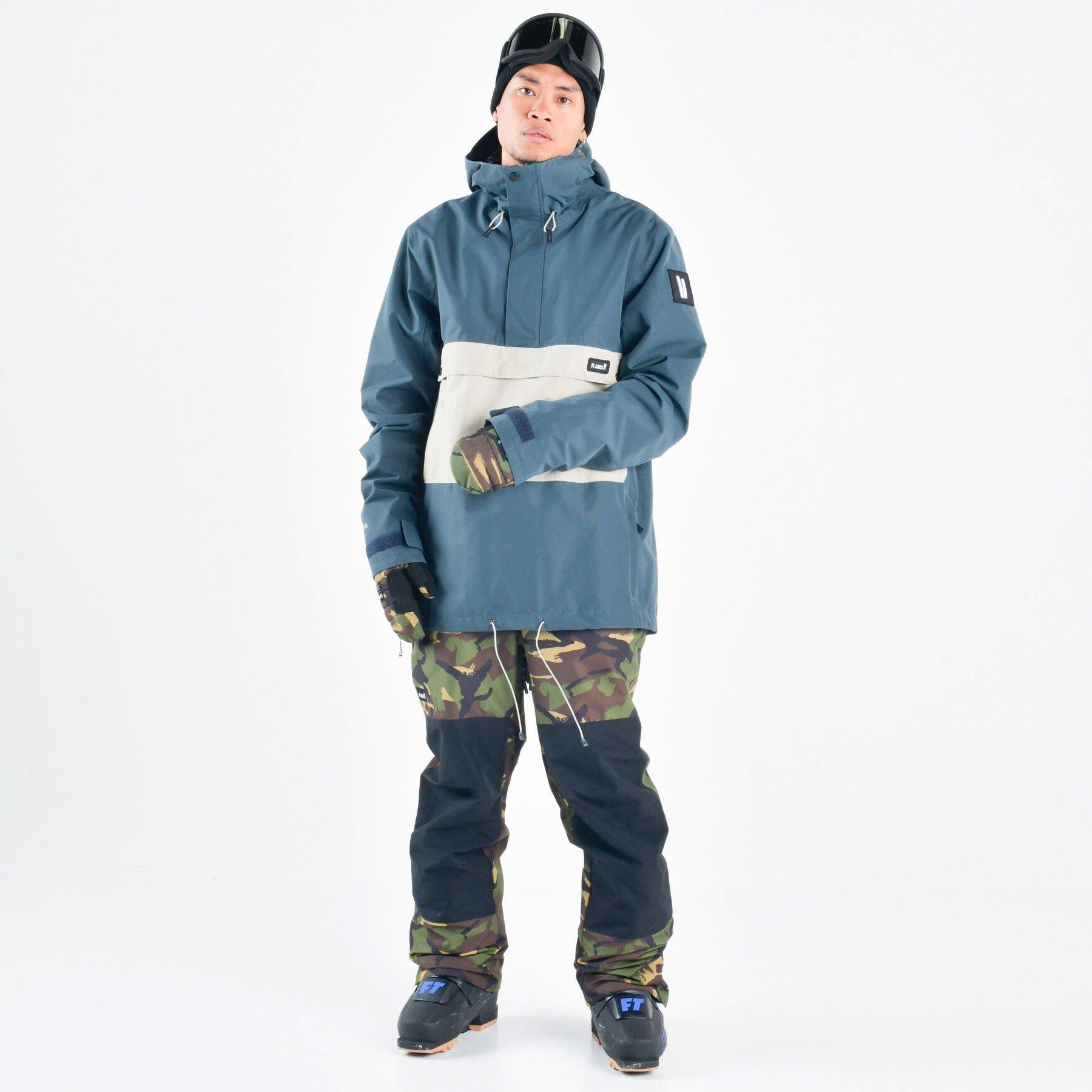 Men s Happy Days Anorak Lime Ski Jackets George Fisher UK