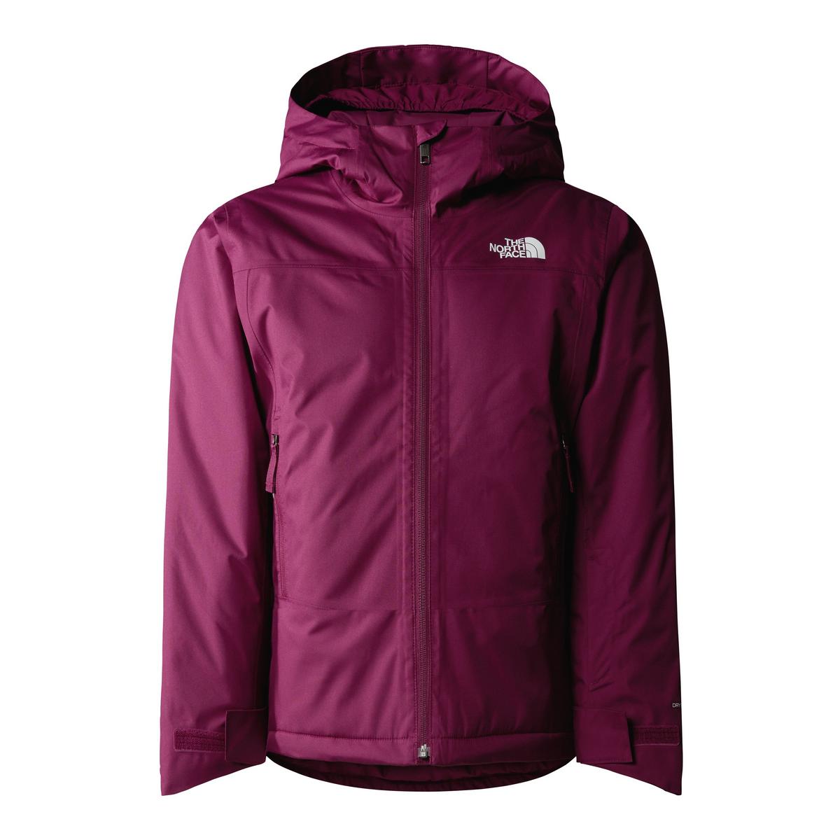 The North Face Girl's Freedom Insulated Ski Jacket - Purple