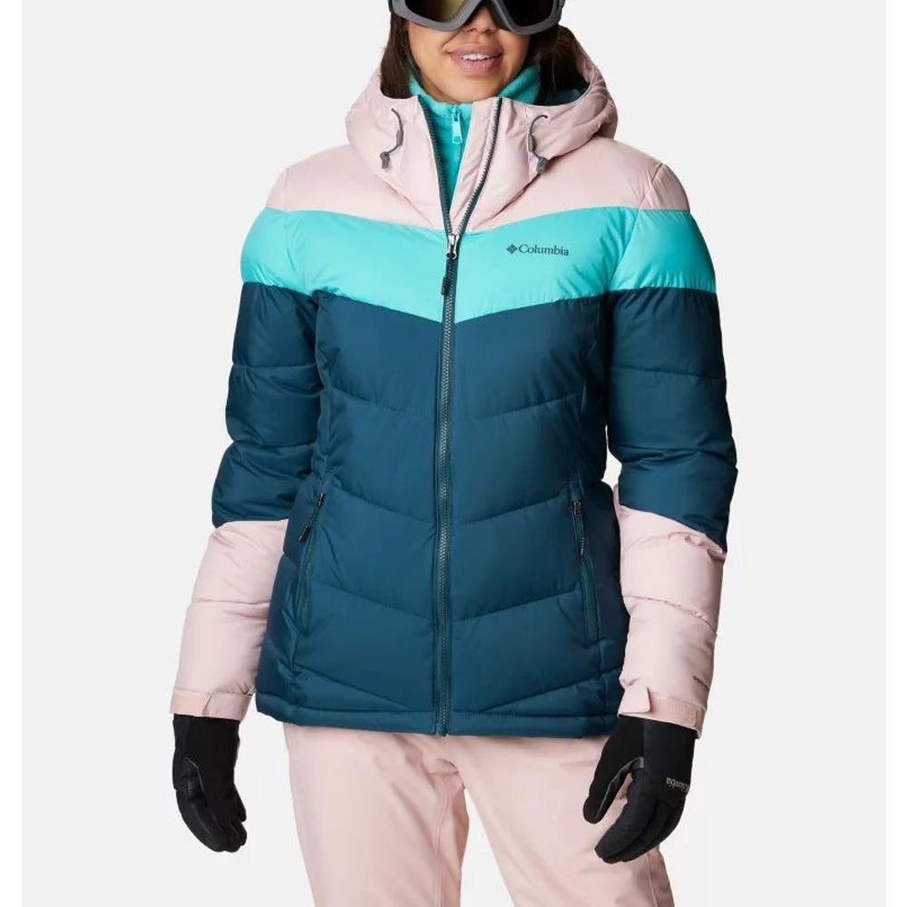 Mammut Womens Ski Jacket Size L Belted insulated Dry tech