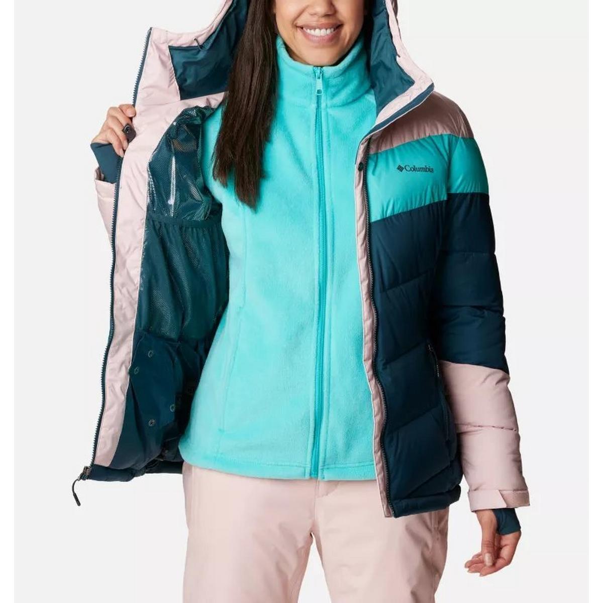 Columbia Women's Abbott Peak Insulated Waterproof Ski Jacket - Blue