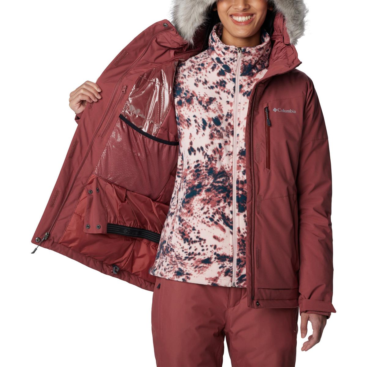 Columbia Women s Ava Alpine Waterproof Ski Jacket Red George Fisher