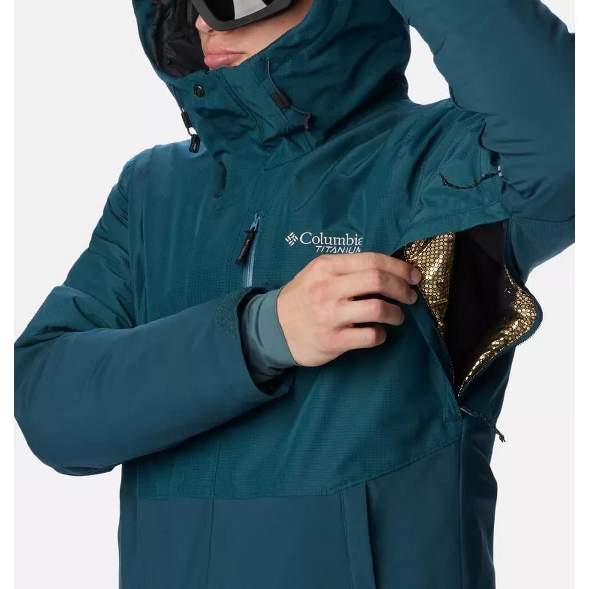 Columbia Men's Winter District II Waterproof Ski Jacket - Blue