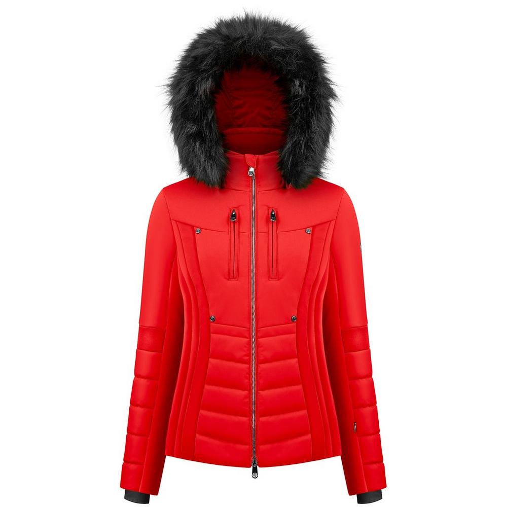 Poivre Blanc, Stretch, ski jacket, women, scarlet red