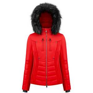Women's Stretch Lux Ski Jacket - Scarlet Red