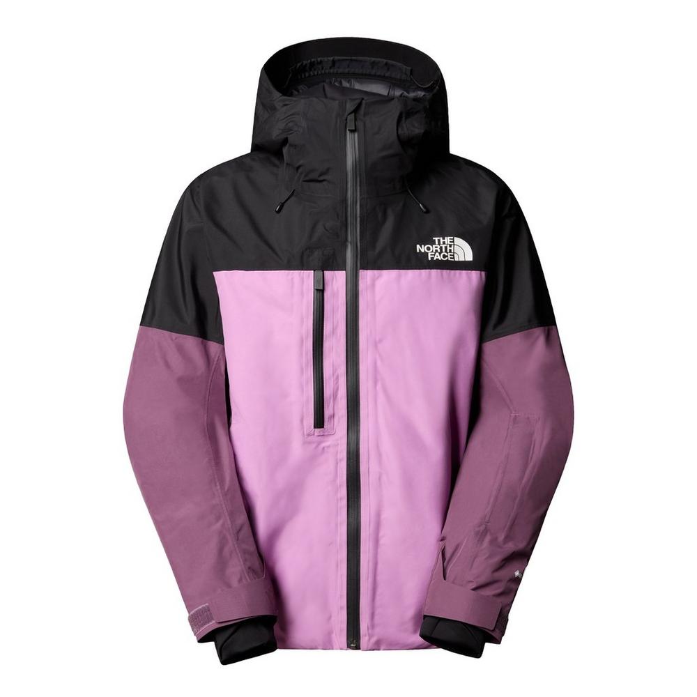 The North Face Women s Dawnstrike GORE TEX Insulated Ski Jacket Black Purple Tiso