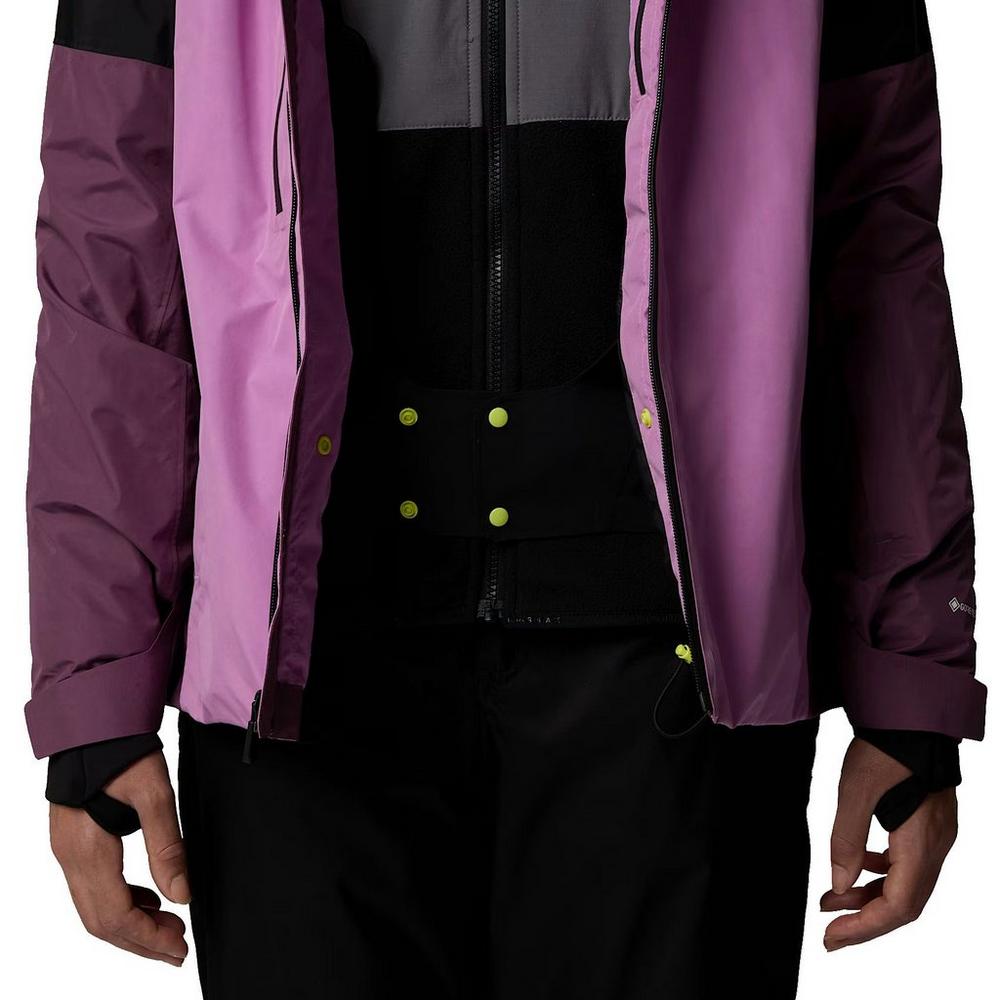 The North Face Women's Dawnstrike GORE-TEX Insulated Ski Jacket - Black / Purple