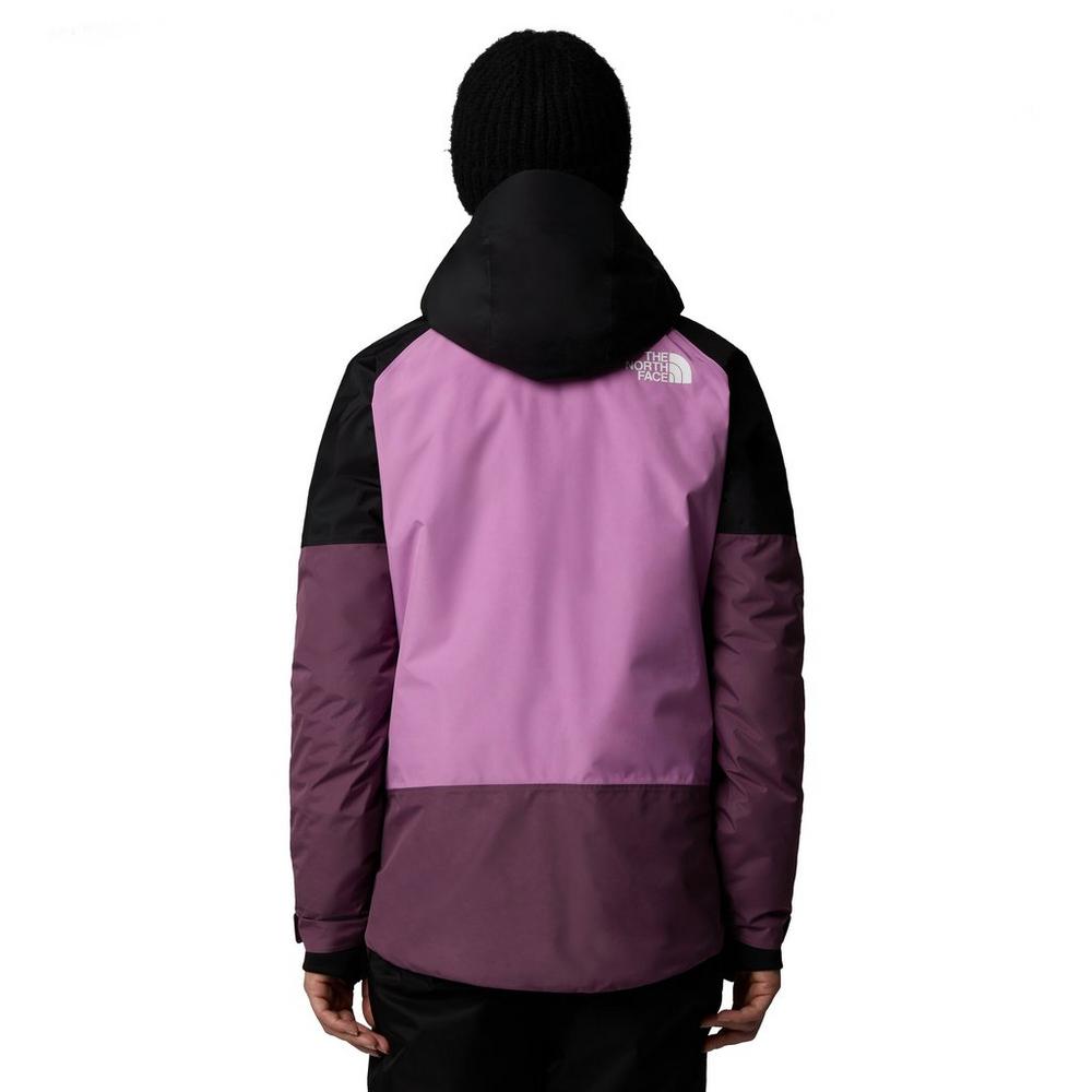 The North Face Women's Dawnstrike GORE-TEX Insulated Ski Jacket - Black / Purple