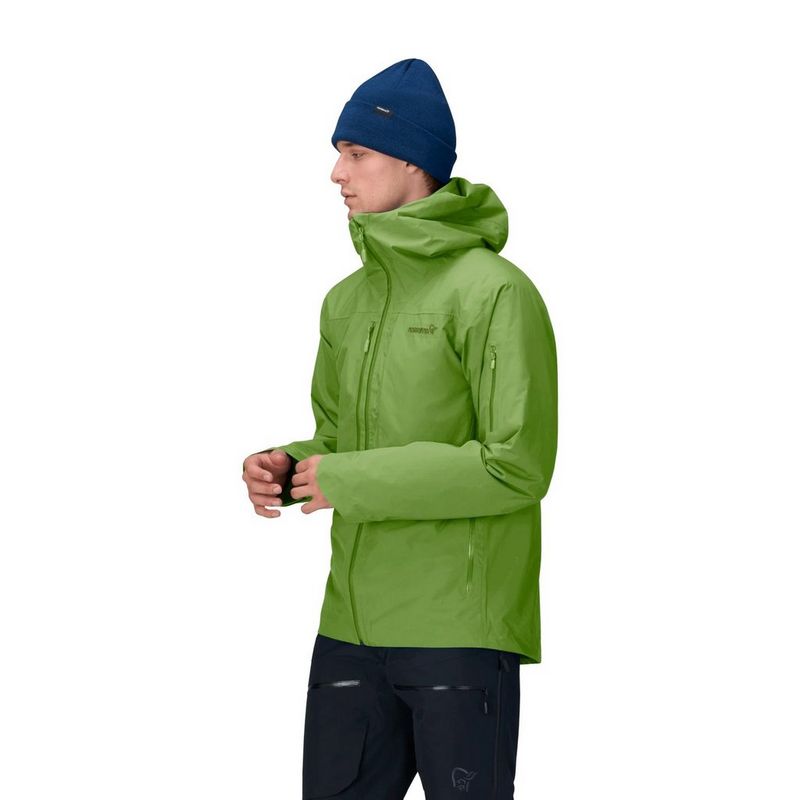 【新作入荷!!】  Norrona Tiso | Green - Jacket Insulated GORE-TEX Lofoten Men's ジャケット・アウター