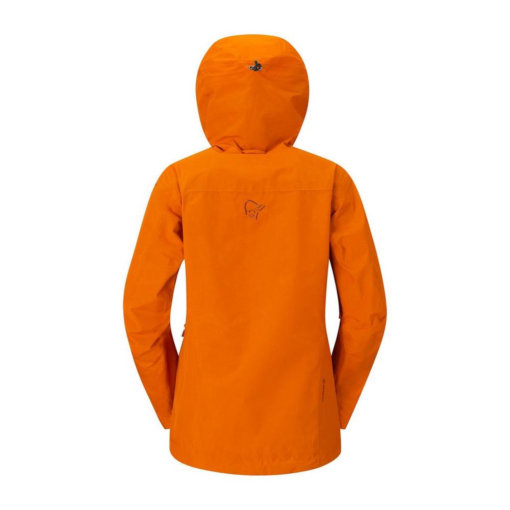 Norrona Women's Lofoten GORE-TEX Insulated Jacket - Orange | Tiso