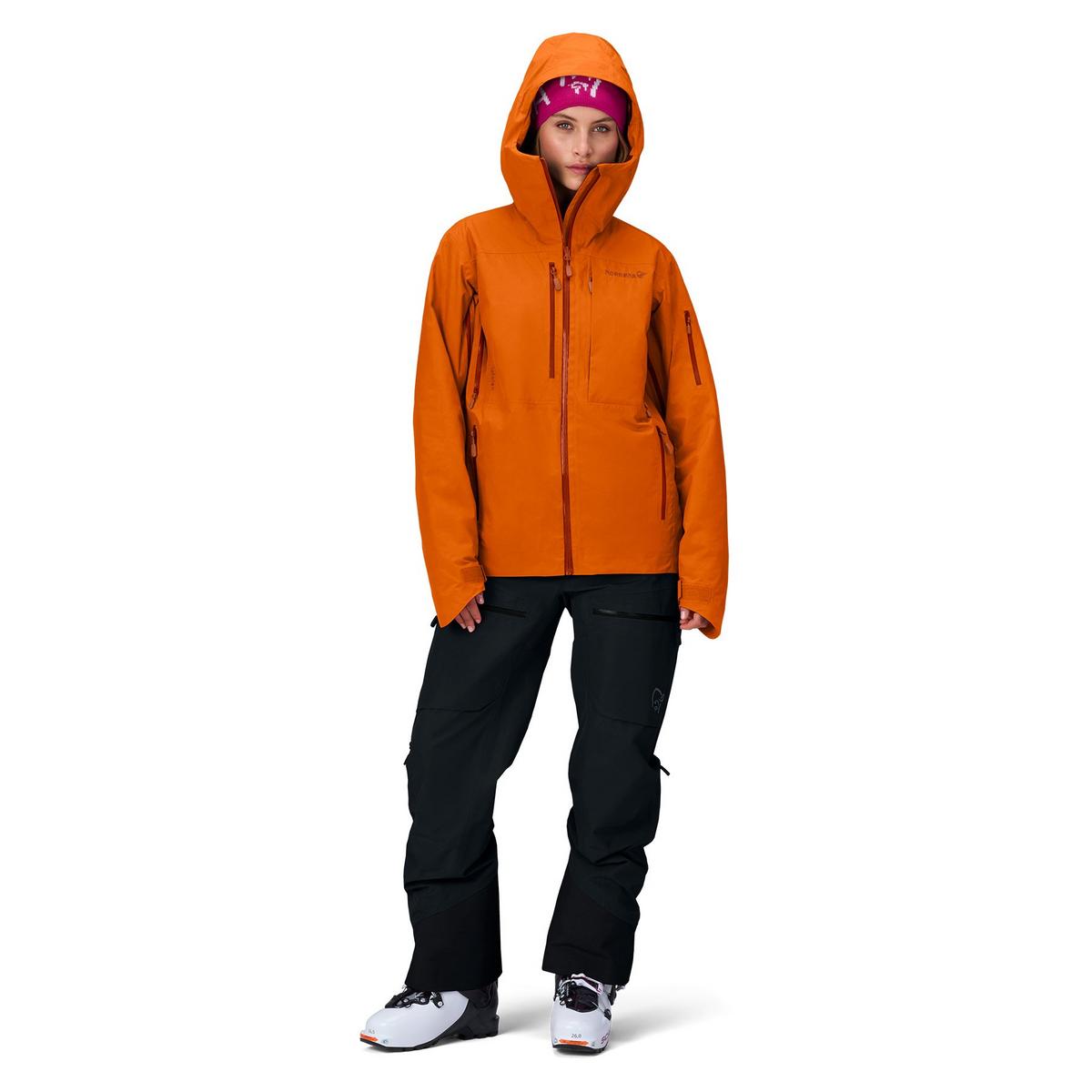 Norrona Women's Lofoten GORE-TEX Insulated Jacket - Orange