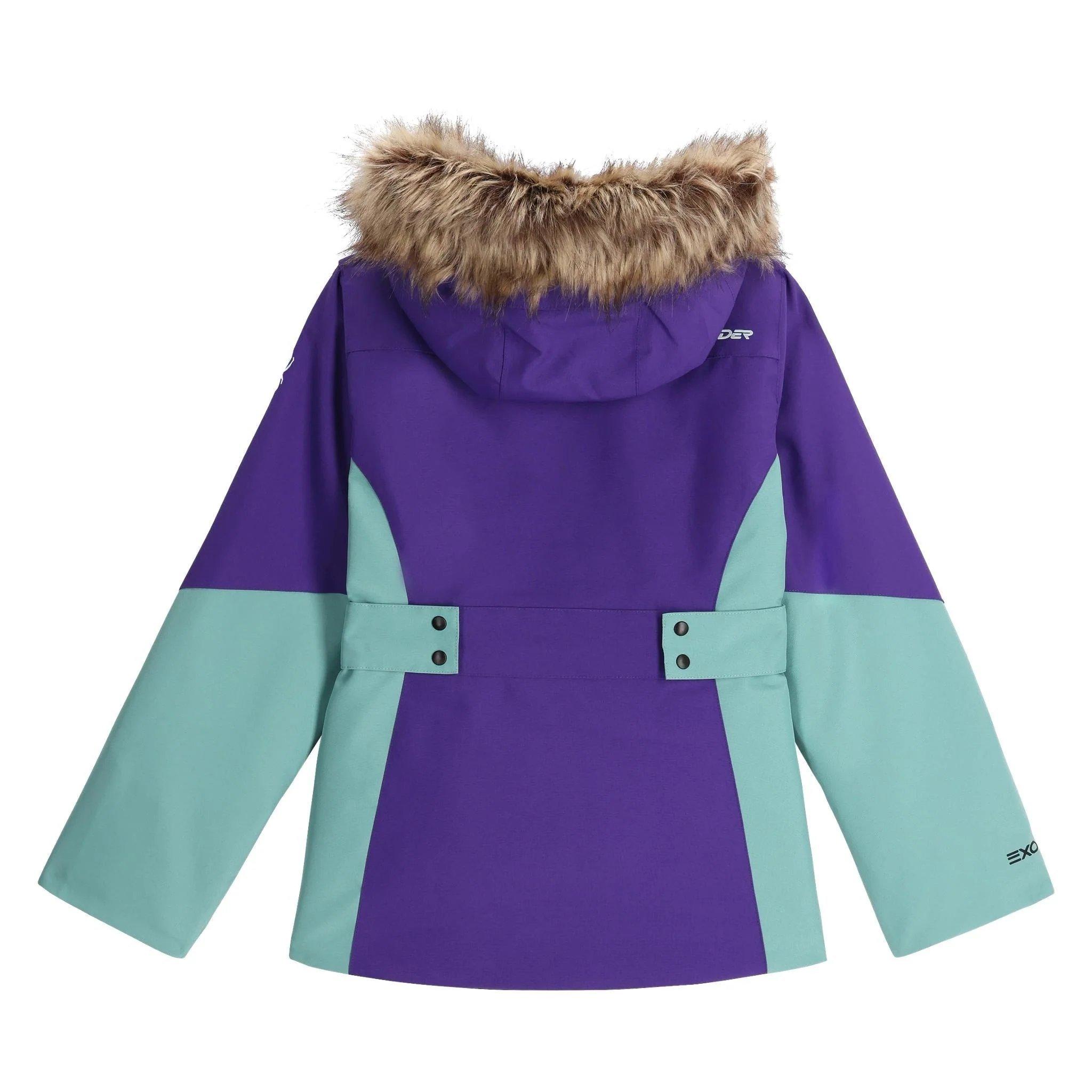 Spyder Kids' Lola Jacket Purple Tiso