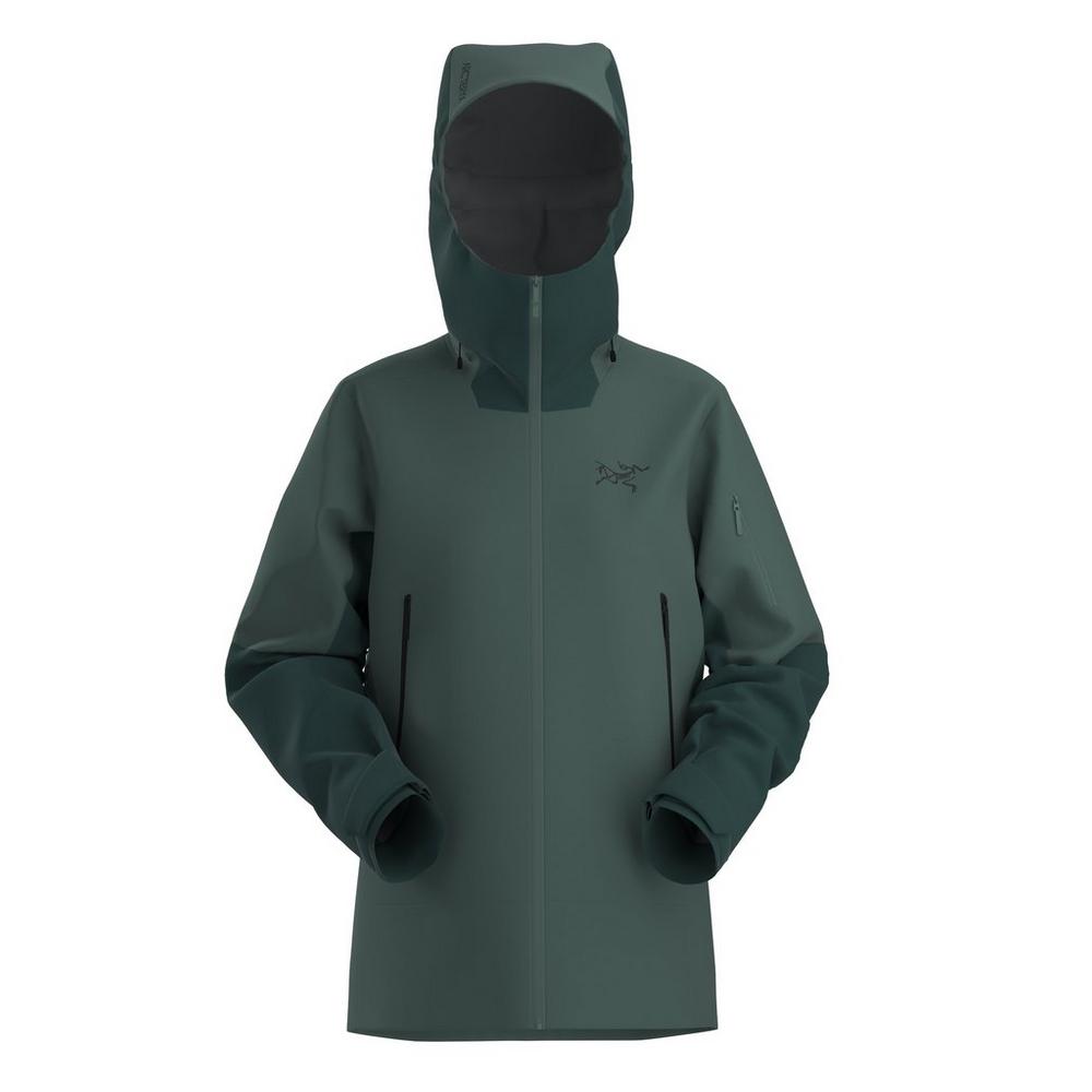 Arcteryx Womens Sentinel GoreTex Jacket - Boxcar/Pytheas Green