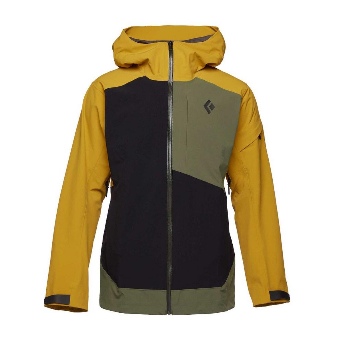 Black Diamond Equipment Men's Recon Stretch Ski Shell Jacket - Yellow